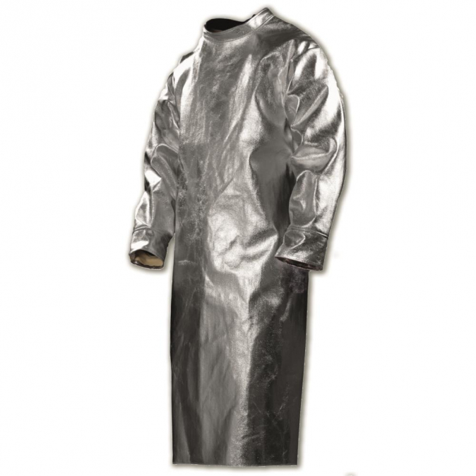 MANDIL CON MANGAS ALUMINIZADO ARGON