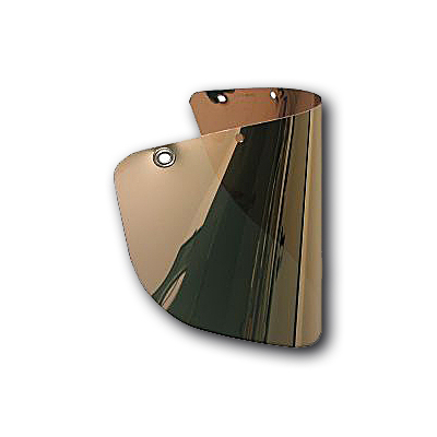 PC VISIÈRE TRANSPARENT . Revêtue en Or